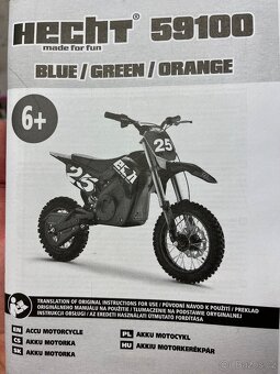 Dětská Aku motorka - 6