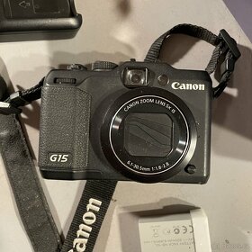 Canon PowerShot G15 + Canon adapter na filtr FA-DC58D - 6