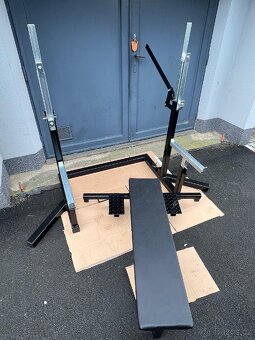 COMBO-RACK na bench a dřep - 6