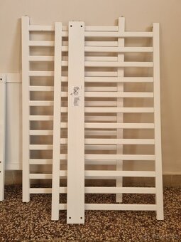 Dětská postýlka IKEA SUNDVIK - bílá + matrace SKONAST - 6