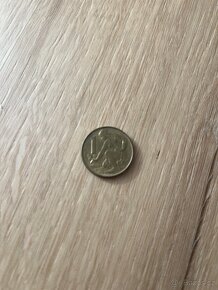 2x mince 1kč československá 1992 a 1962 - 6