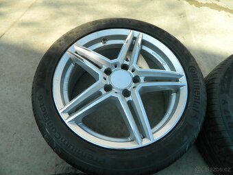 alu kola 5x112 + letní pneu Continental 7mm,r17 - 6