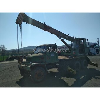 Autojeřáb Praga V3S AD80. - 6