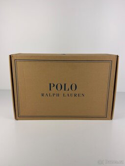 Polo Ralph Lauren pánské elegantní bílé tenisky 48 kožené - 6