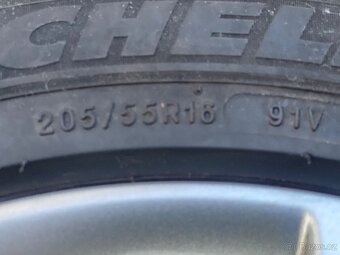Alu kola 5x112.r16.Letní pneu 205/55/16.Skoda,Vw,Audi,Seat. - 6