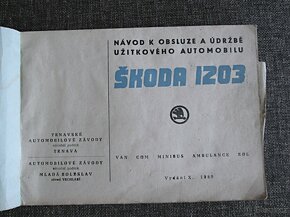 Katalog ND Š 1203 + Návod k obsluze a údržbě - 6