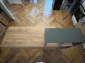 Dětský psací stůl- dub (17,5kg) - 6