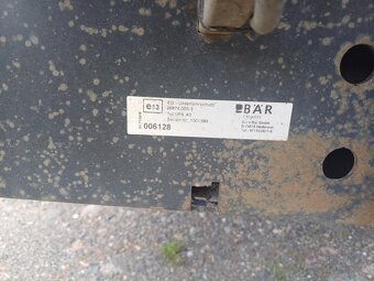 Hydraulické čelo Bar 1000 - 6