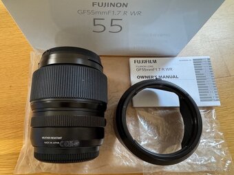 Fujifilm GF 55 mm f/1.7 R WR – nevyužitý, pěkný stav - 6