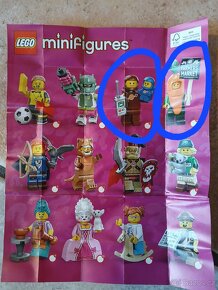 Lego minifigurky 13. 22. 23. 24. série - 6