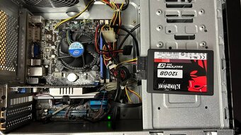 Základ pro levné PC 4-jádra (ASUS i3@3.4GHz) SSD - 6