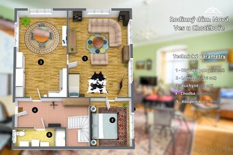 Prodej rodinného domu, 472 m2, Nová Ves u Chotěboře - 6