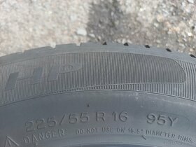 Sada Orig ALU kol Audi 225/55R16 letní - 6
