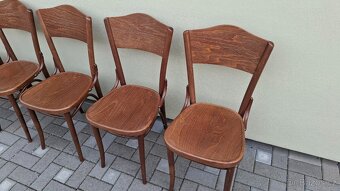 Bukové jídelní židle TON 6ks - 6