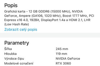 GAINWARD GeForce RTX 3060 Ghost 12G - 6