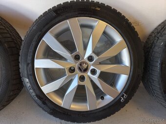 Alu kola 17 Octavia 4 + zimní pneu - 6