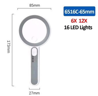 USB lupa - LED podsvícení - 6