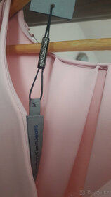 Dámská růžová halenka Calvin Klein - NOVÉ + psaníčko - 6