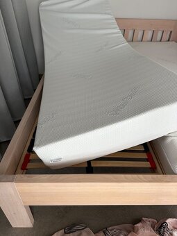 Nova postel160X200 včetně roštu s matrací - 6