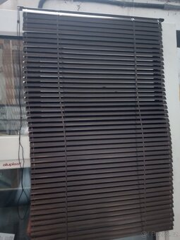 Žaluzie vnitřní hnědé nové - 6