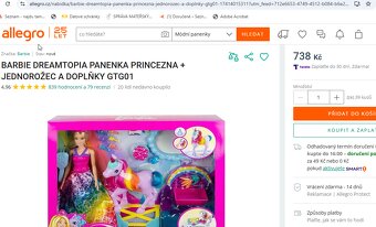 Barbie Dreamtopia s jednorožcem - 6