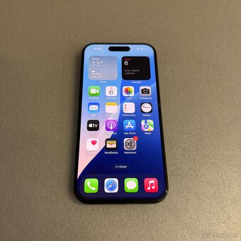 iPhone 15 Pro 256GB modrý, pěkný stav, 12 měsíců záruka - 6