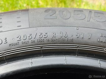 4x Letní pneu Continental + Matador - 205/55 R16 - 95% - 6