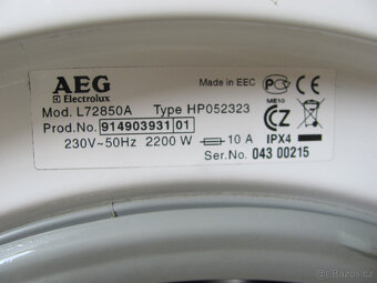 AUTOMATICKÁ PRAČKA AEG - 7kg -1200ot. - A+ - 6