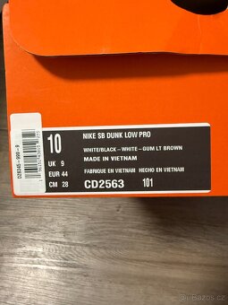Nike Dunk Low SB Pro vel. 44 - 6