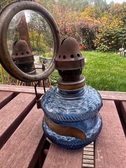 Ditmar (Vienna / Austrian Make) — modré sklo s reflektorem, - 6