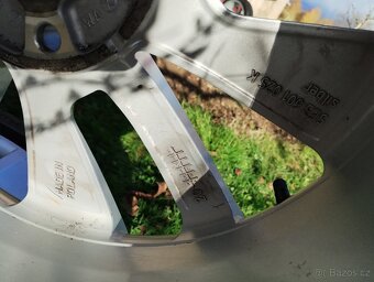 Originál ALU kola Škoda Octavia R18 + letní pneu - 6