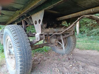 vlečka za traktor, podvozek pro včelník, umístění reklamy - 6