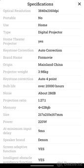 Projektor Fengmi Formovie x5 - 6