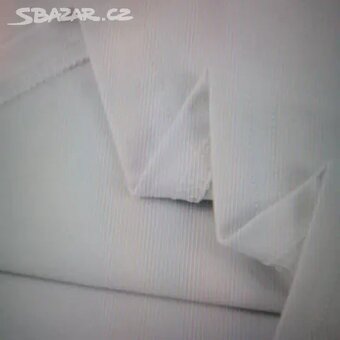 Krásné bílé triko s aplikací vel.42-46 - 6
