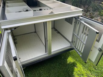 WT metall TH3 přívěsný vozík na psy - 6