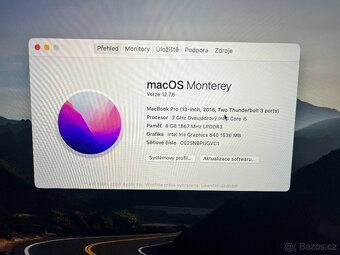 MacBook Pro (13palcový, 2016, dva porty Thunderbolt 3) - 6