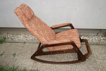 Retro houpaci kreslo ULUV Krásná jizba, cca 1960-1970 - 6