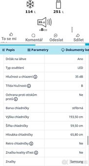 Prodám lednici s mrazákem - 6