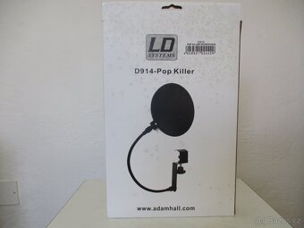 Akustický paravan pro nahrávání + Pop filter - 6