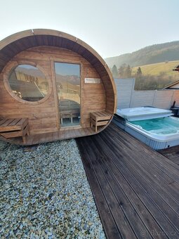Fínska sauna Šmolko/ exteriérová sauna - 6