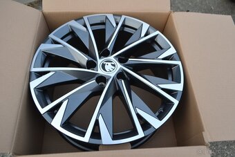 Škoda Karoq/Seat Ateca- NOVÉ 18 Alu disky 7Jx18 ET45, - 6