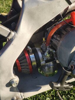 Dětská benzínová motorka 2T 49 ccm/ minibike / minikross - 6
