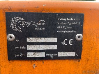 Sněhový pluh SB 22 (Rybář tech) - 6
