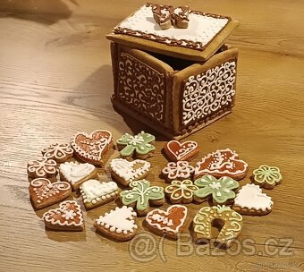 Perníková skříňka s překvapením - dekorace - 6
