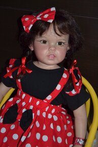 Prodám velkou sedící reborn holčičku z kitu Cressida - 6