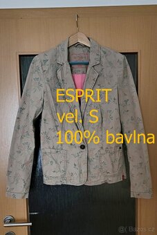 Pytel plný dámských kardiganů a sak, vel. 36-38 - 6