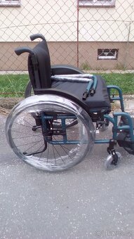 INVALIDNÍ VOZÍK-47CM-AKTIVNÍ-LEHKÝ-MOHU ZASLAT PO ČR - [ - 6