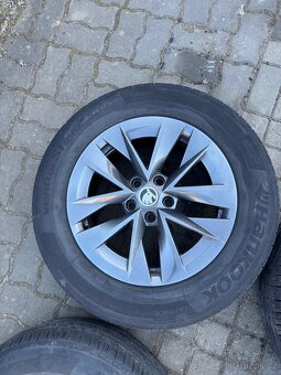 ORIGINÁL Alu Škoda ROTARE R17, 5x112 - LETNÍ - 6