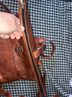 Novy luxusni koženy batoh 🎒 Gusti Leder - 6