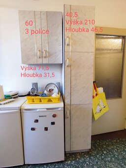 Kuchyňské skříňky a dřez (VLASTNÍ ODVOZ) - 6